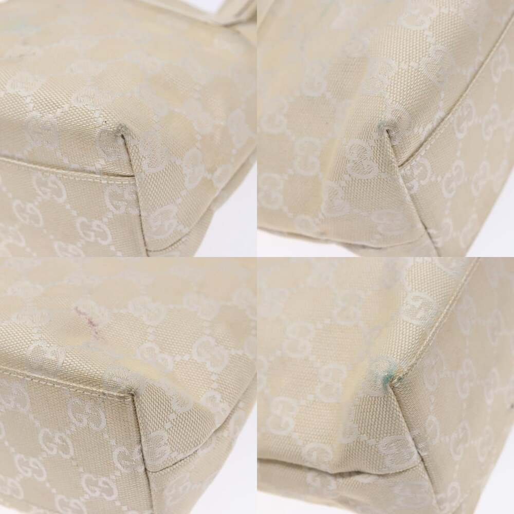 GUCCI GG Canvas Hand Bag Beige 002 002 - Picture 10 of 13